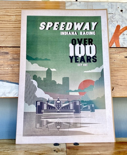 Neighborhoods: Speedway 12x18 Poster