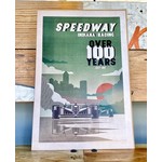 Indygenous Neighborhoods: Speedway 12x18 Poster